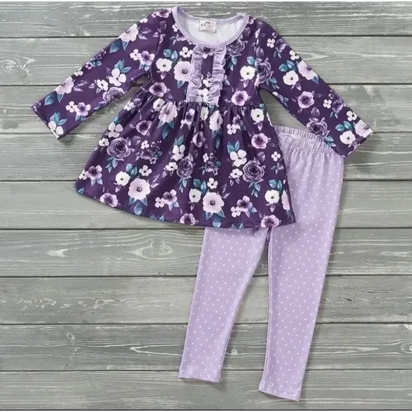 AMETHYST GARDEN PANTS SET