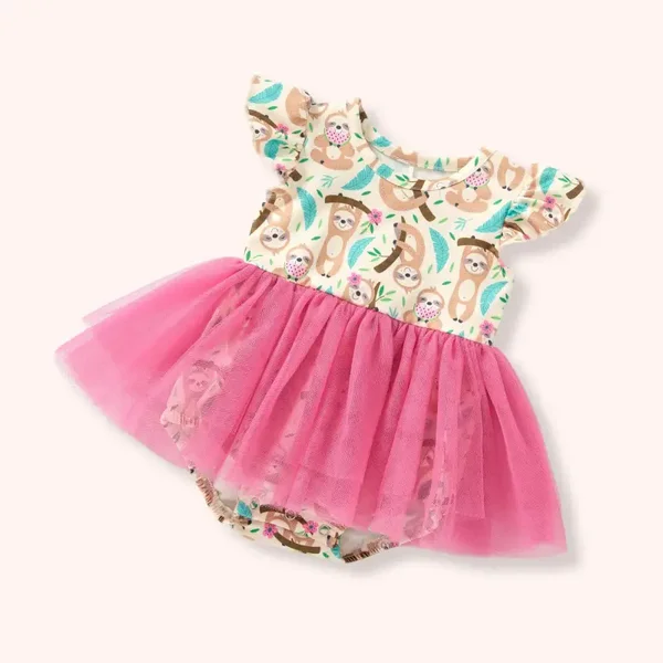 SUMMER SLOTHS ROMPER