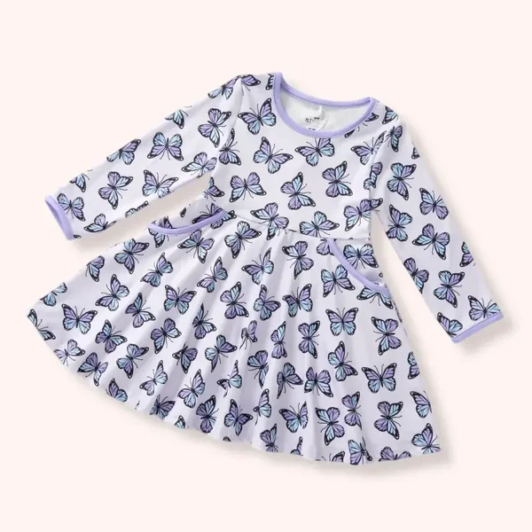 ***NEW ITEM*** - VIOLET WINGS DRESS