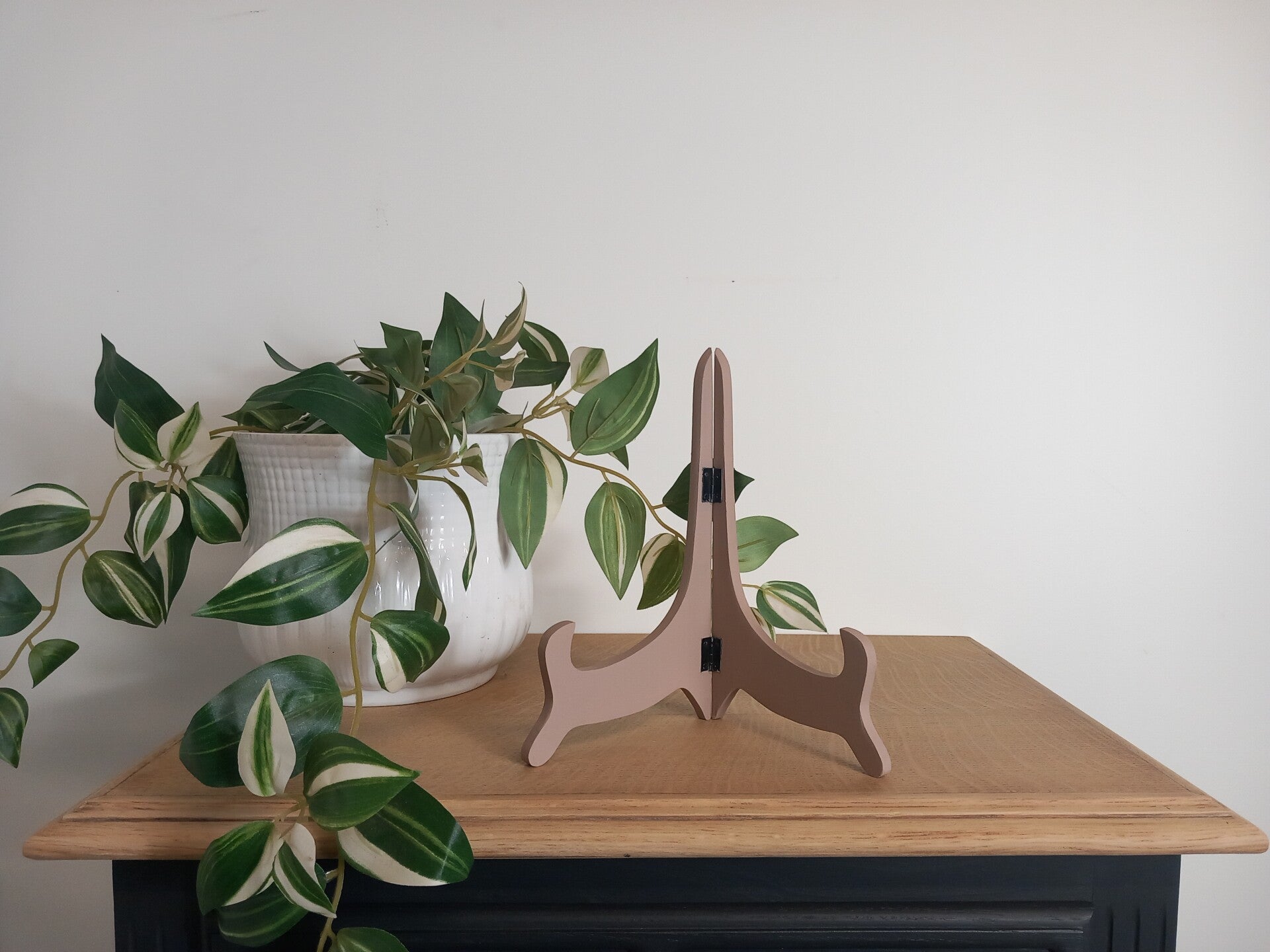 Houten standaard kleur Damask