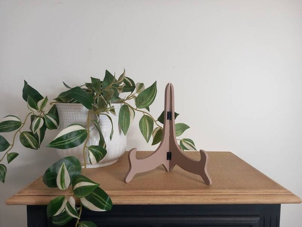 Houten standaard kleur Damask