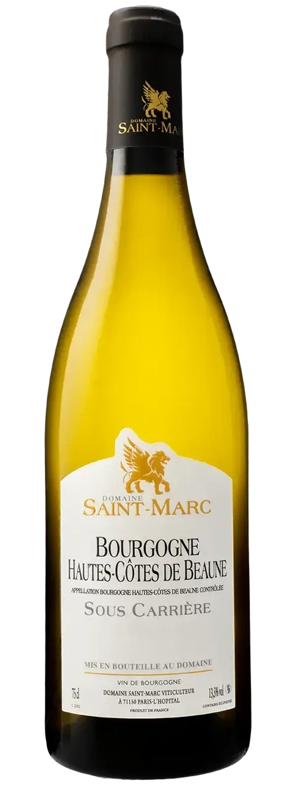 Hautes-Côtes de Beaune "Sous Carrière" blanc 2023 Domaine Saint-Marc