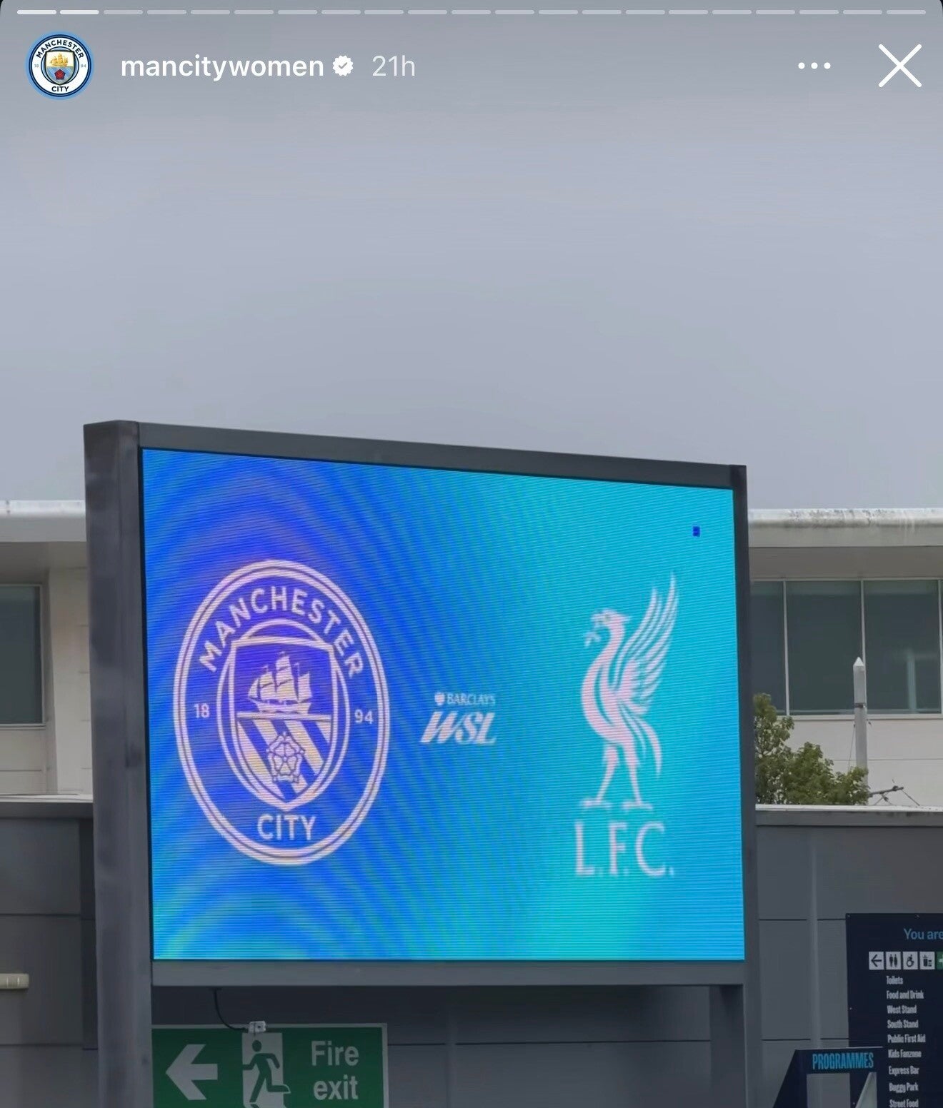 Filming Pre-match promo
