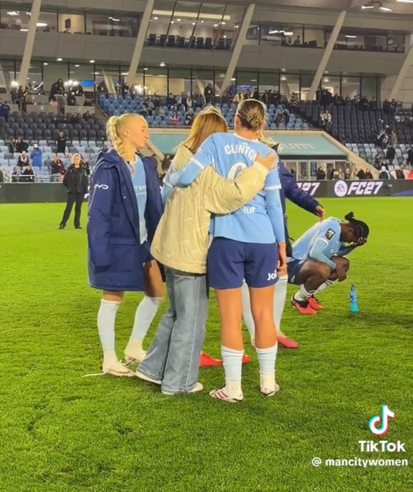 Players post-match interactions