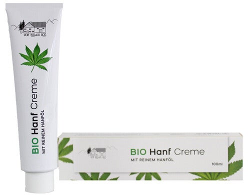 BIO Hanfcreme 100ml - Tube vom Pullach Hof