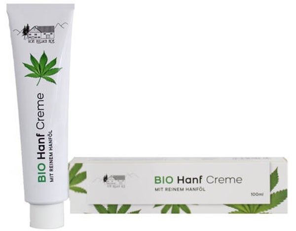 BIO Hanfcreme 100ml - Tube vom Pullach Hof