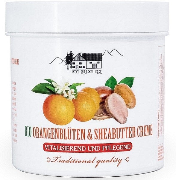 Bio Orangenblüten & Sheabutter Creme 250ml