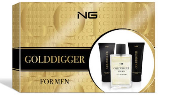 Geschenk Set 3tlg. - Goldigger - NGGS0030 - Herren