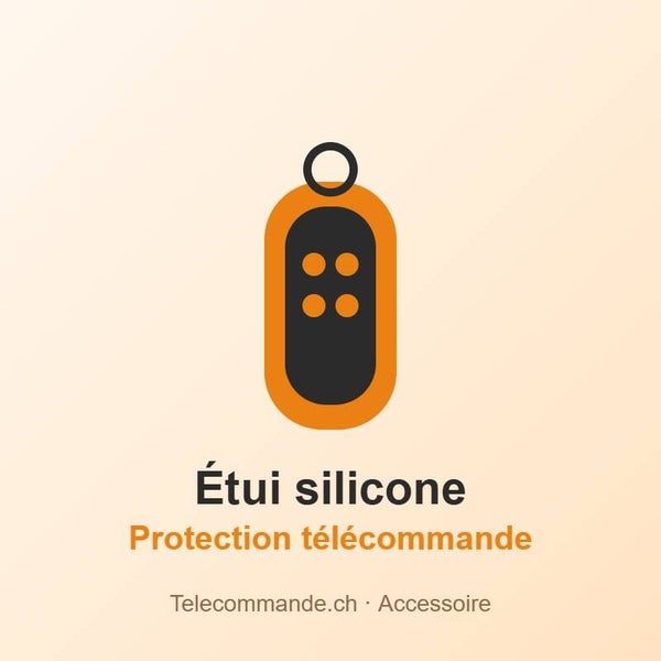 Étui silicone de protection pour télécommande