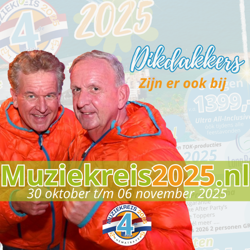 Dikdakkers - Artiestenreis Turkije 2025