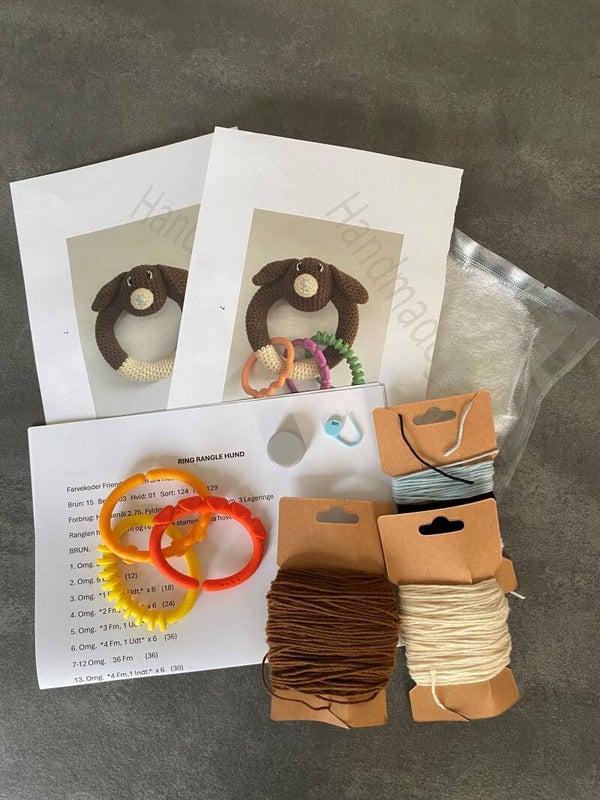 Hæklekit -Hund-rangle ring