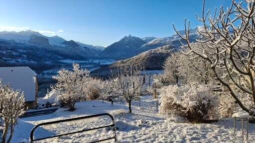 Il neige rarement à 600 mètres