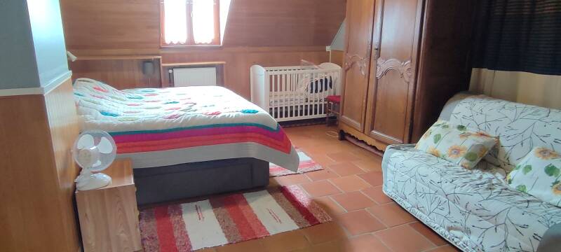 Grande chambre, lit de 160, BZ et lits enfants