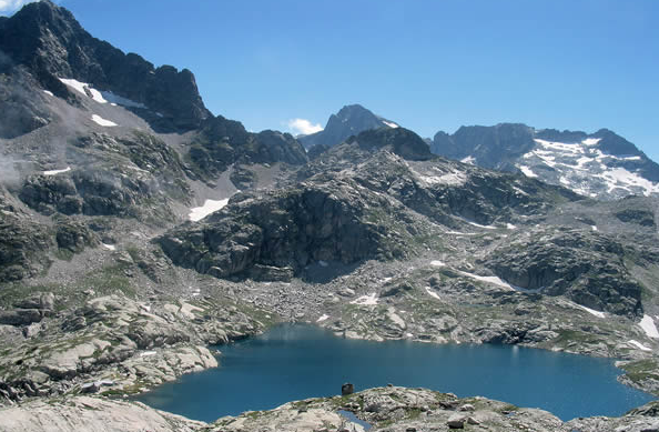 Le lac d'Arémoulit