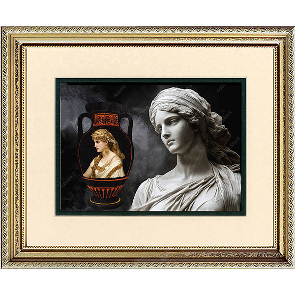 Illiad Vase Print IV