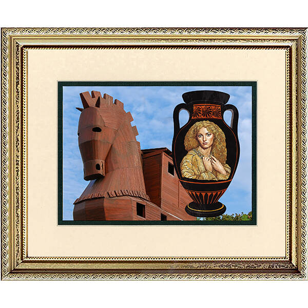 Illiad Vase Print V