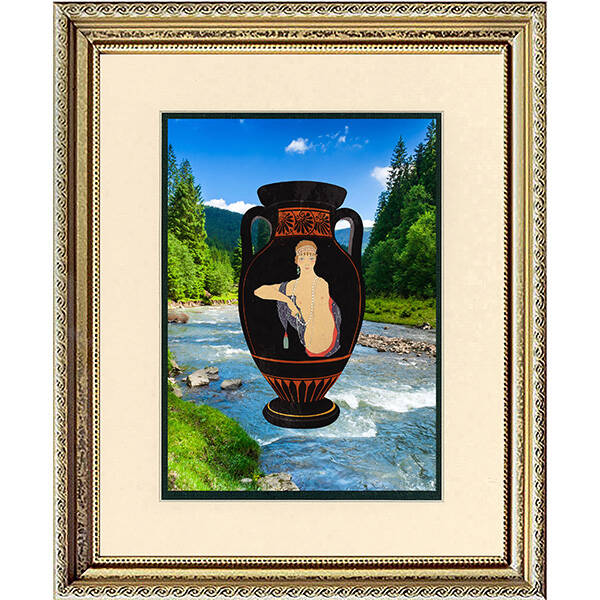Chanson de Bilitis Vase Print I