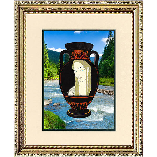 Chanson de Bilitis Vase Print II