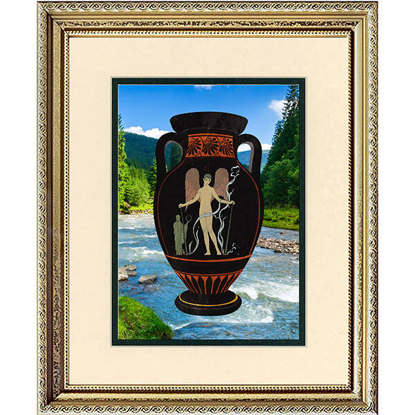 Chanson de Bilitis Vase Print III