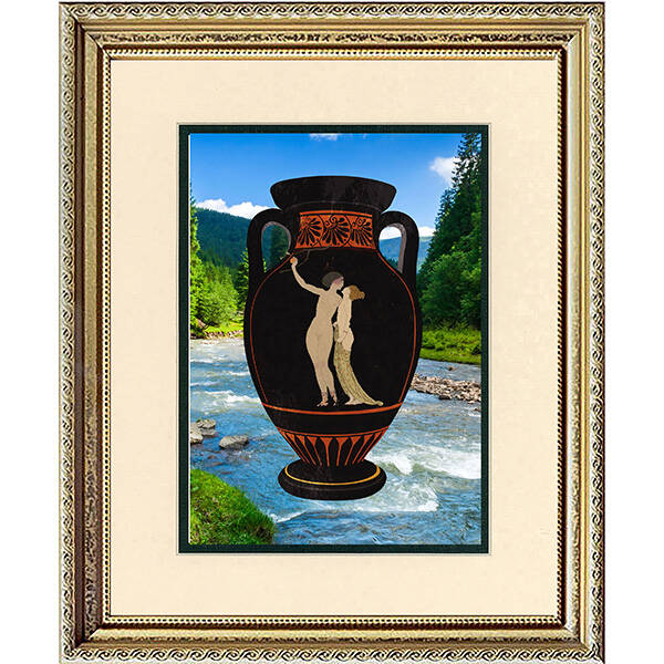 Chanson de Bilitis Vase Print VII