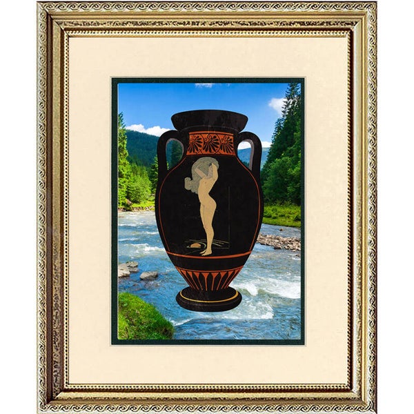 Chanson de Bilitis Vase Print VIII