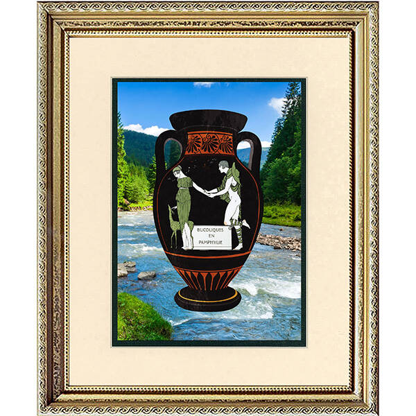 Chanson de Bilitis Vase Print IX