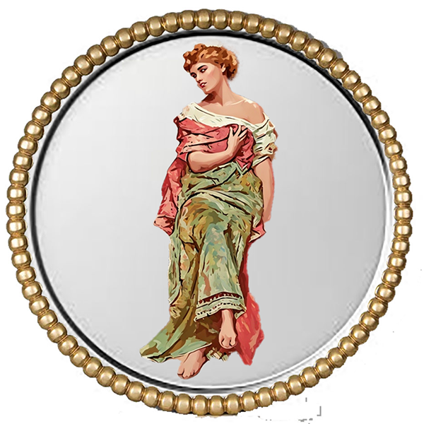 Helen of Troy Silver Round