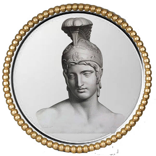 Achilles Silver Round