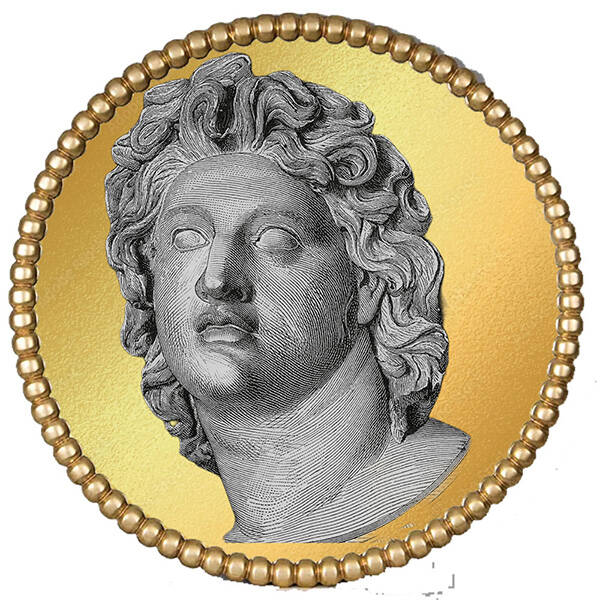 Alexander the Great Gold Round