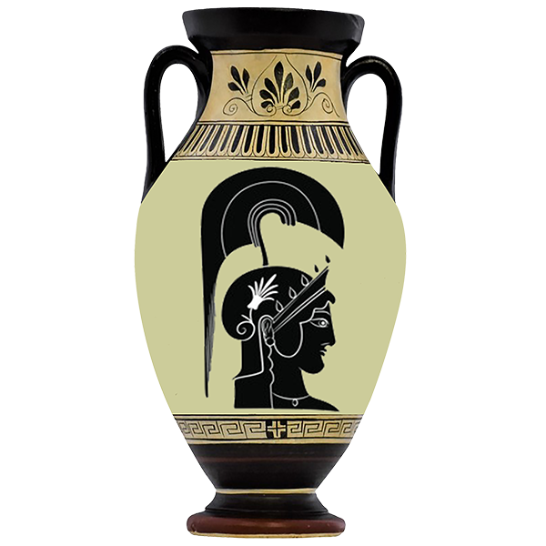 Achilles and Athena Vase