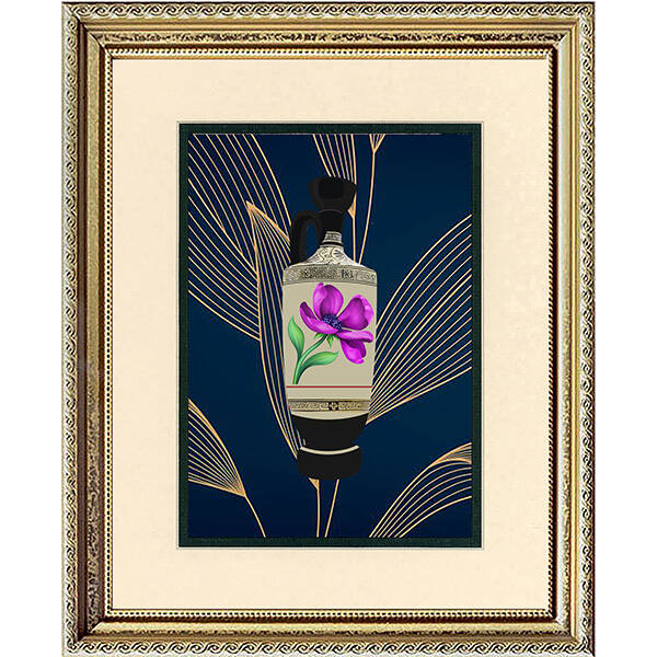 Iconic Flower Vase Print I