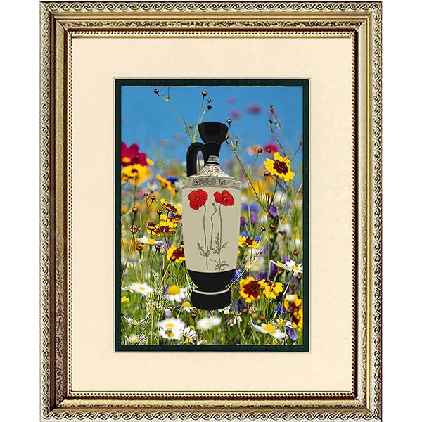 Iconic Flower Vase Print III
