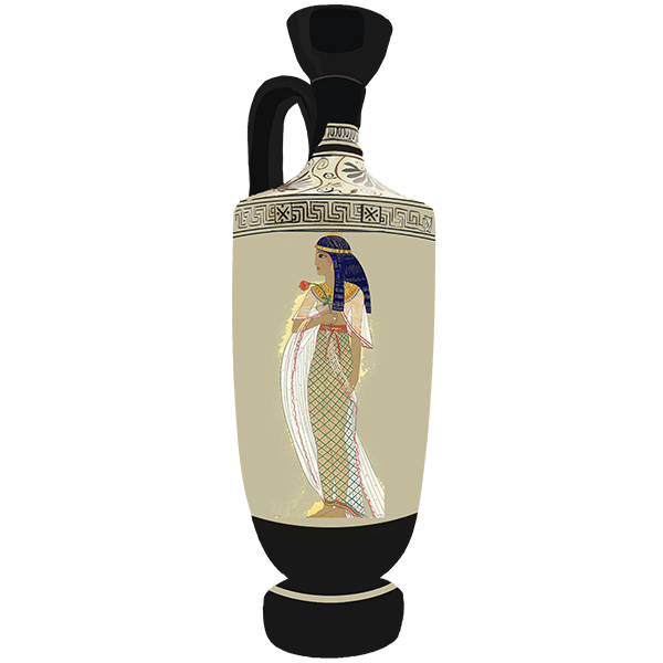 Helen of Troy and Hermes Vase