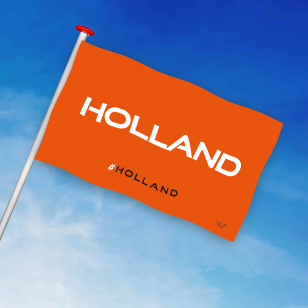 Oranje vlag Holland 100x150cm