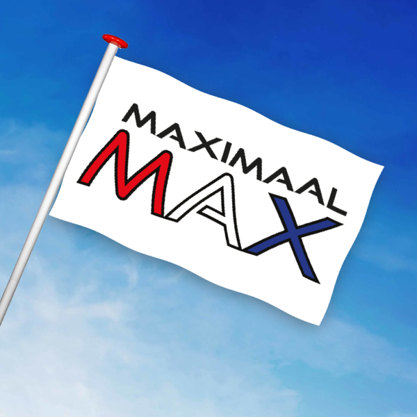 Maximaal Max (wit) 100x150 cm
