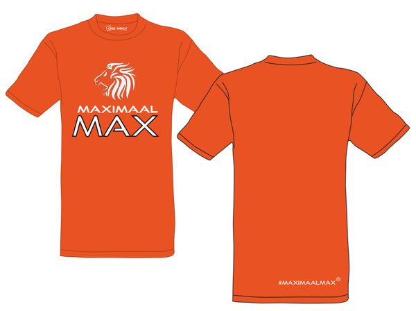 T-shirt MaximaalMax met Leeuw
