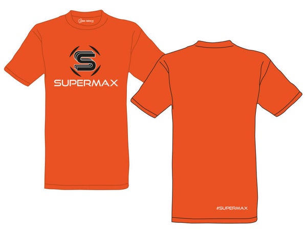 Supermax met Logo