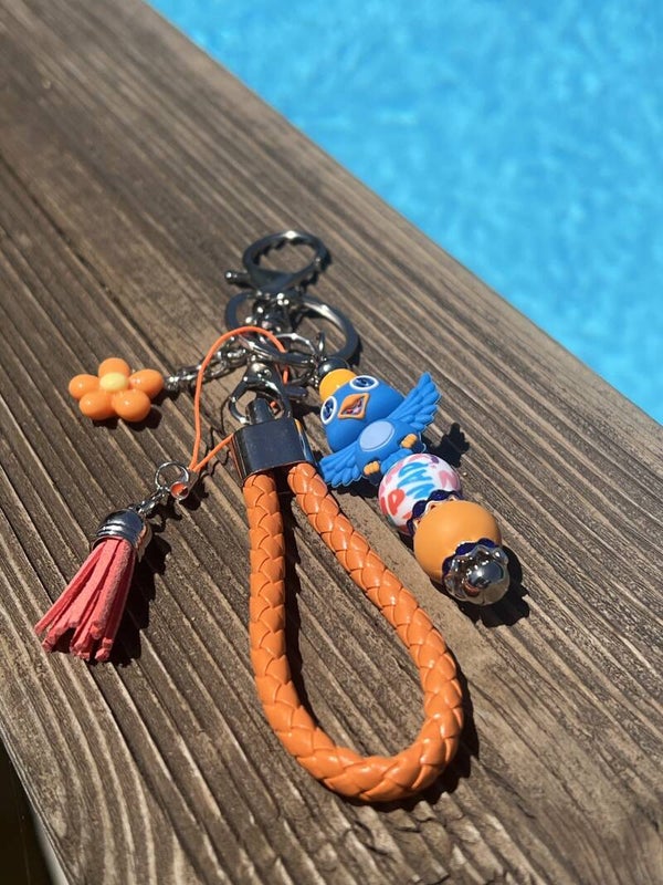 🐦 Porte-clés « Petit Oiseau du Soleil »