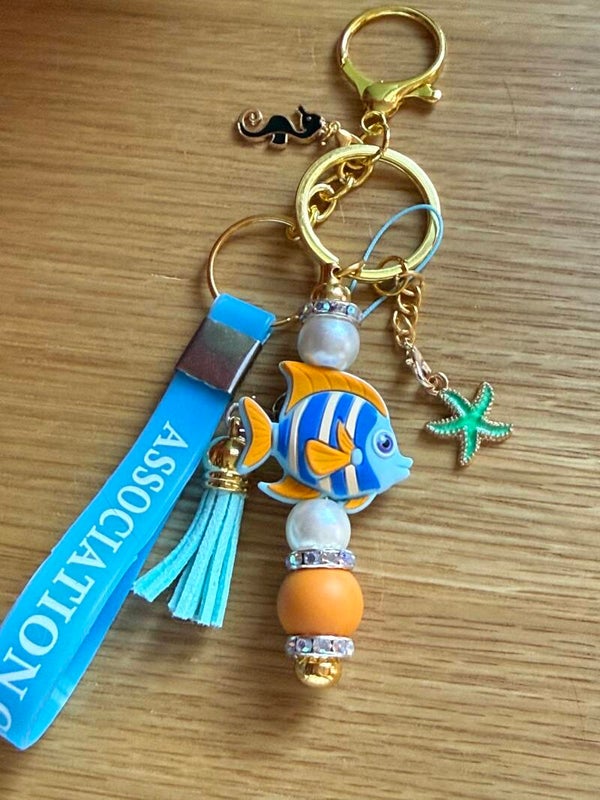 Porte-clés poisson tropical