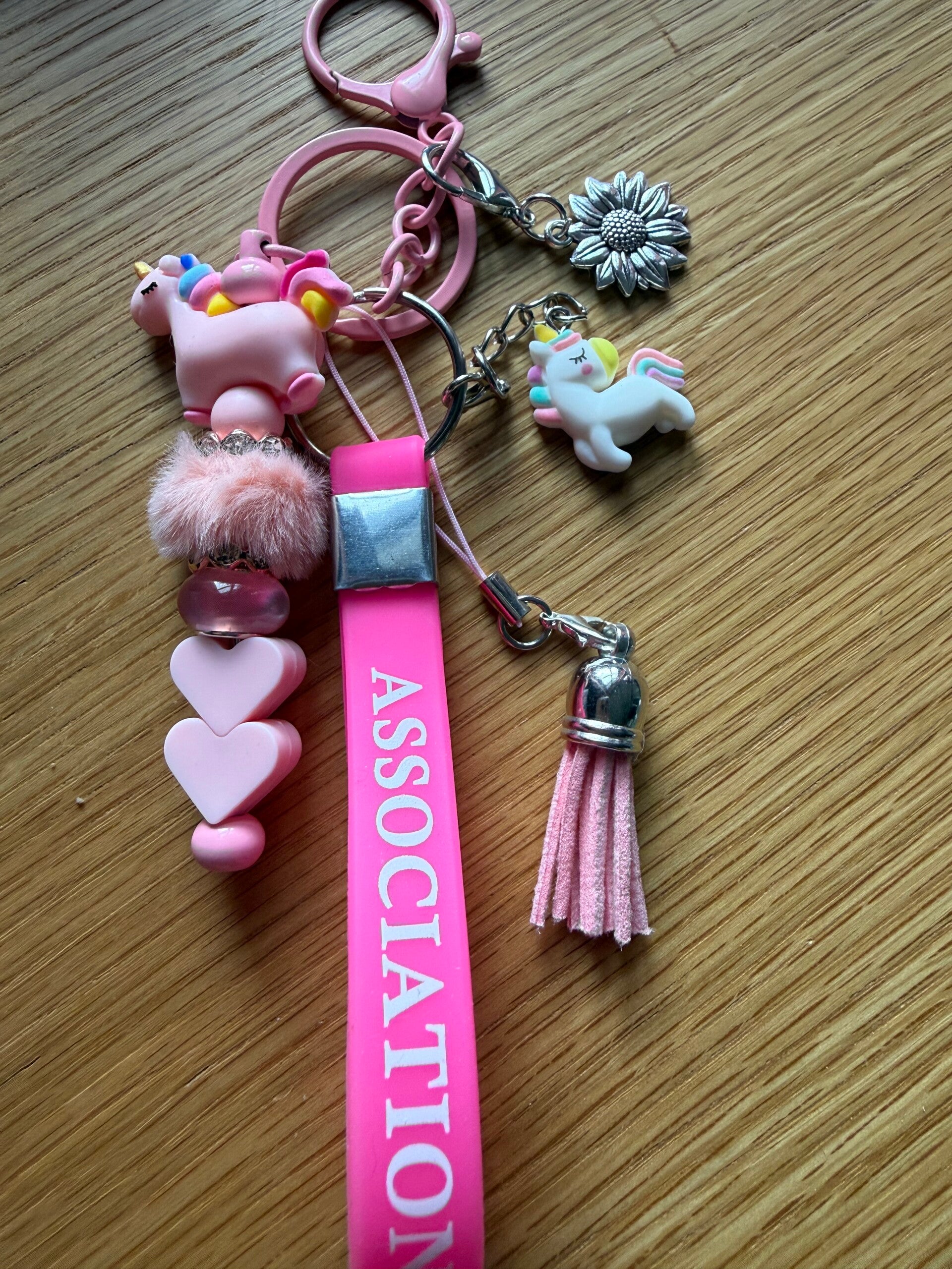 🦄 Porte-clés Licorne Magique 🌈