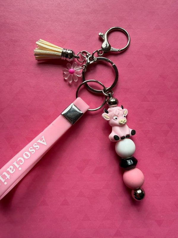 Vache rose pastel 🎀