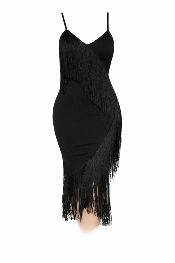 Elegant Fringe BodyCon Dress