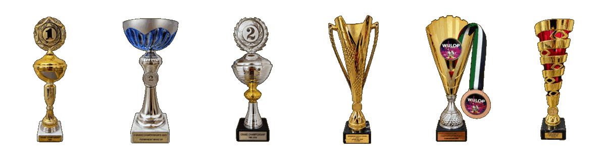 Astrid Sellners Pokale – animiertes Banner