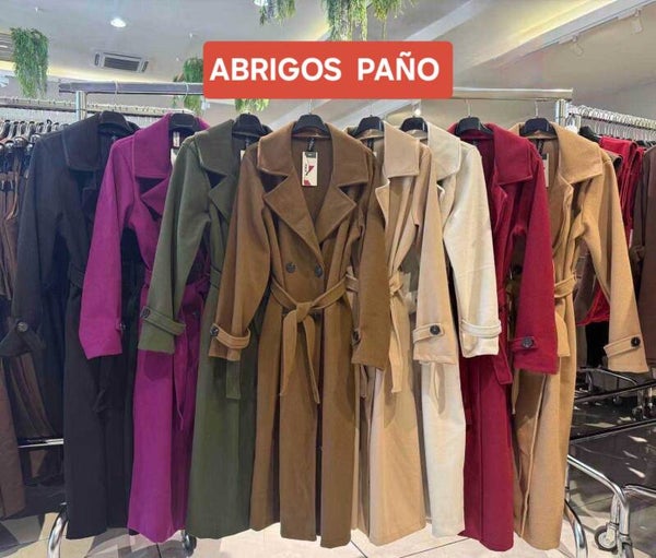 Abrigos Paños colores