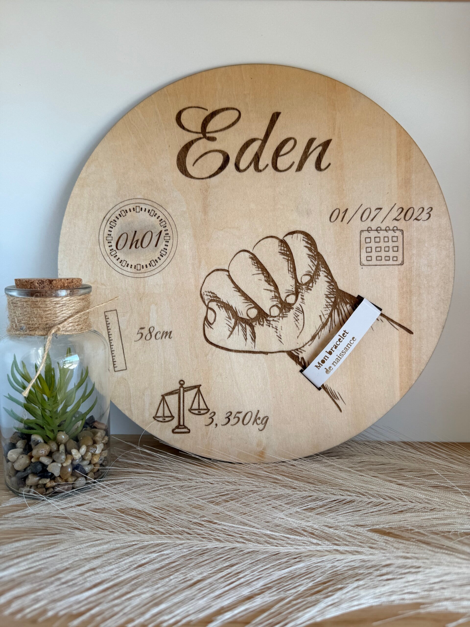 Plaque de naissance