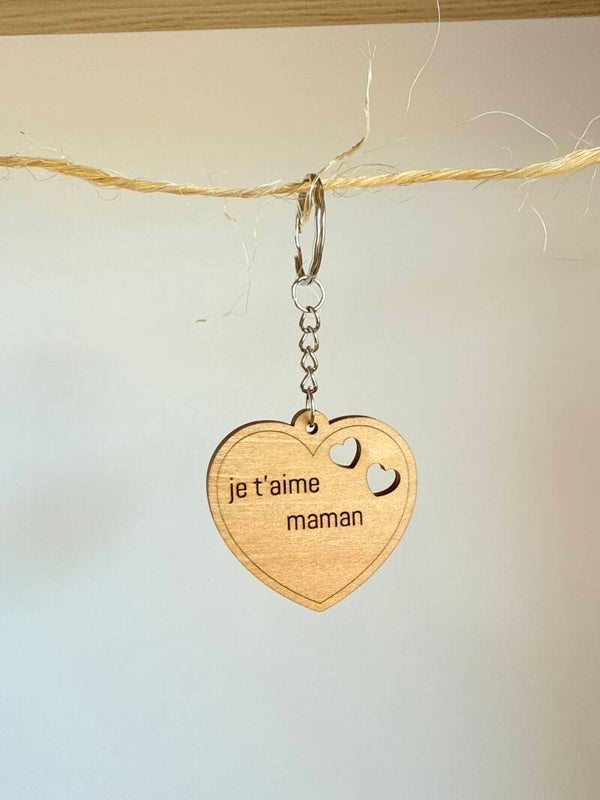 Porte clé coeur