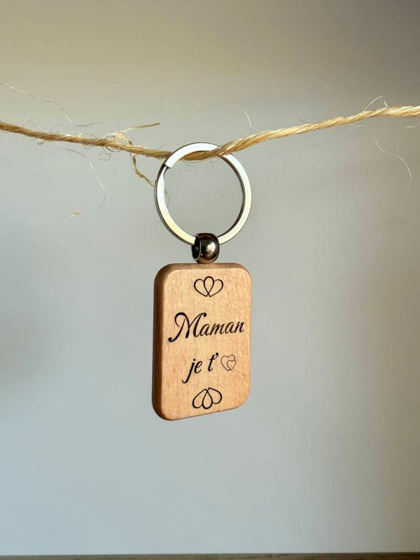 Porte clé rectangle