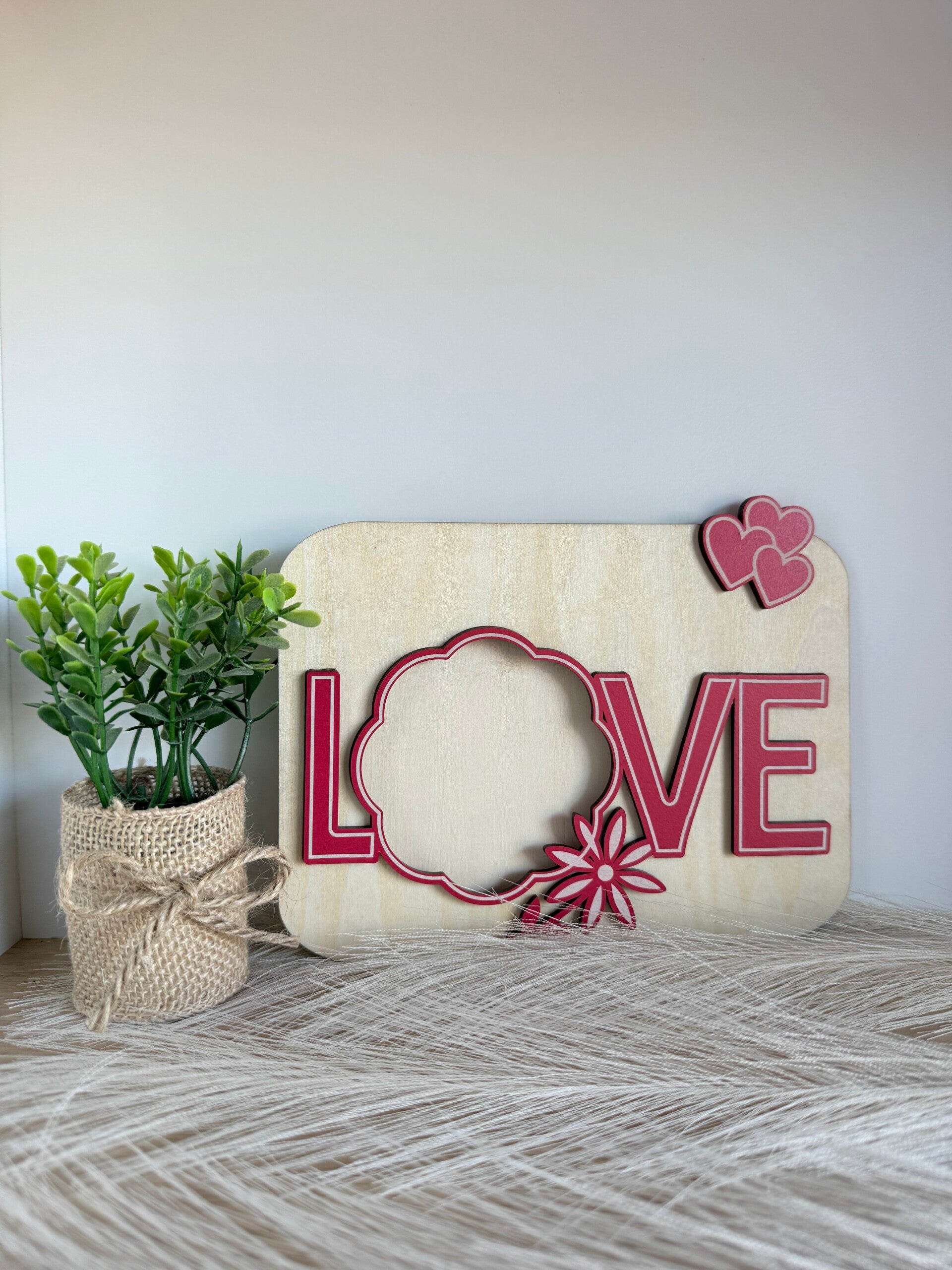 Cadre photo "love"