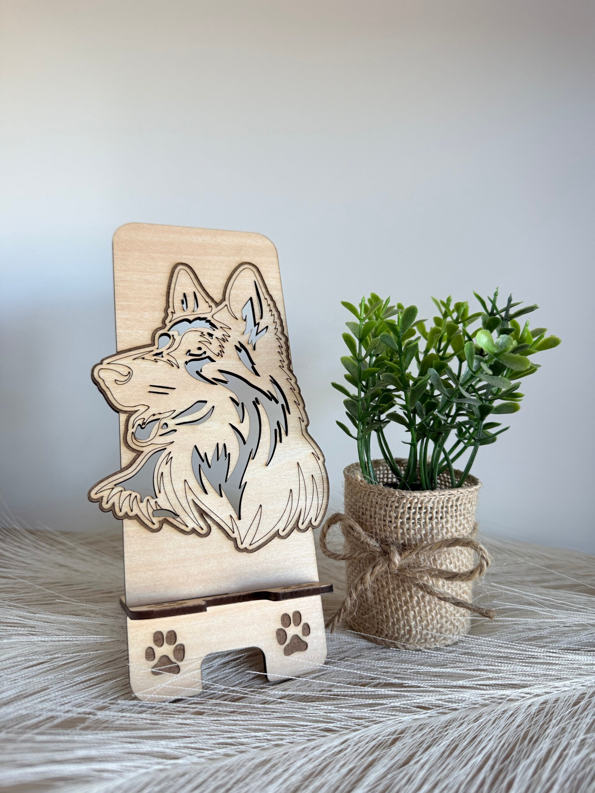 Support de téléphone "Chien"