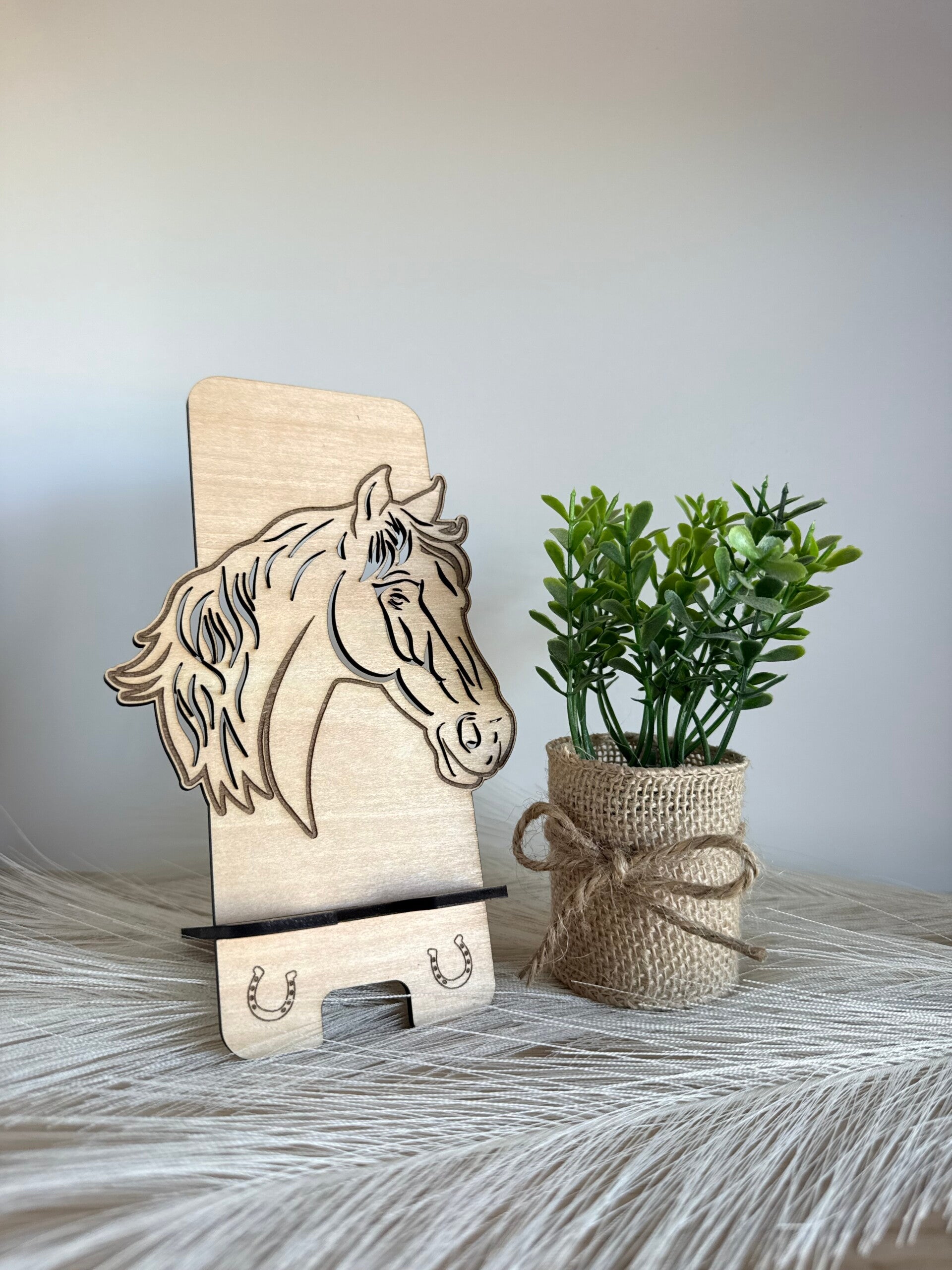 Support de téléphone "Cheval"